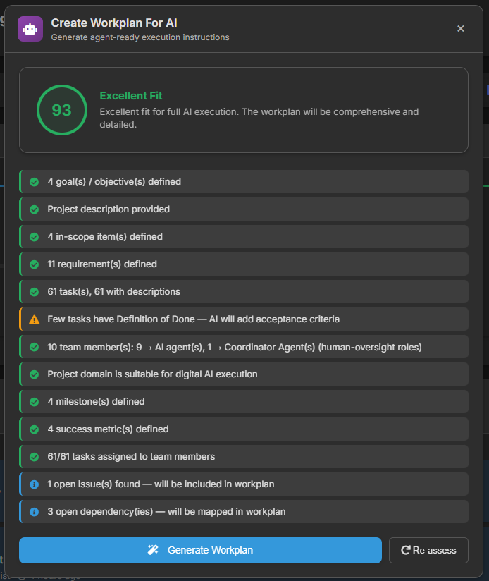 AI Agent Workplan