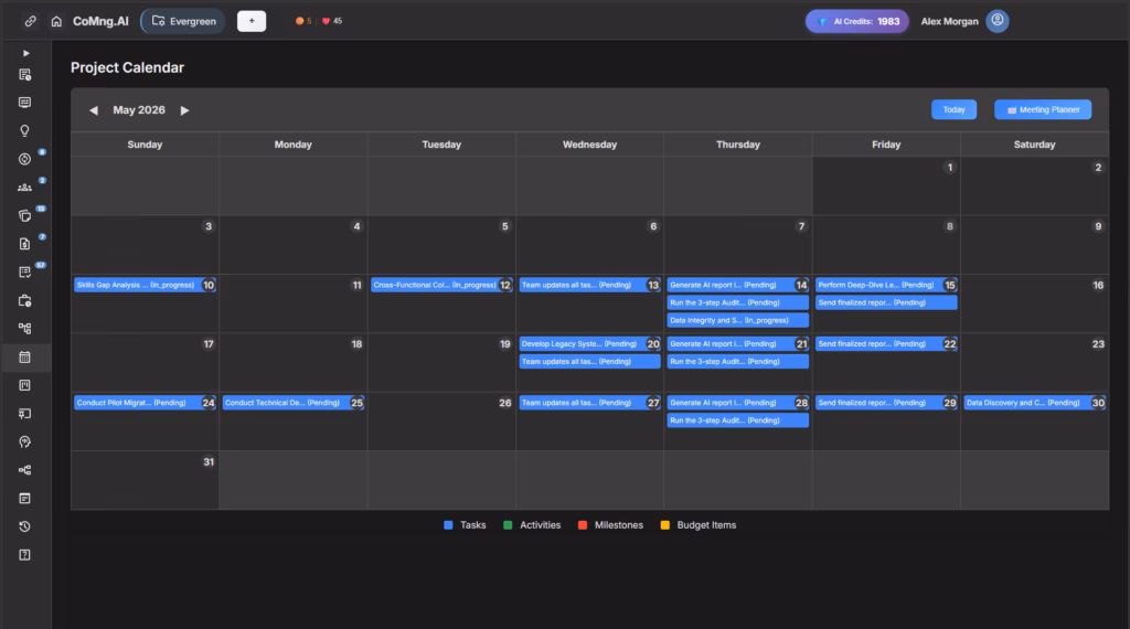 Schedule your report generation and audit window as fixed project milestones - consistency builds stakeholder trust over time.